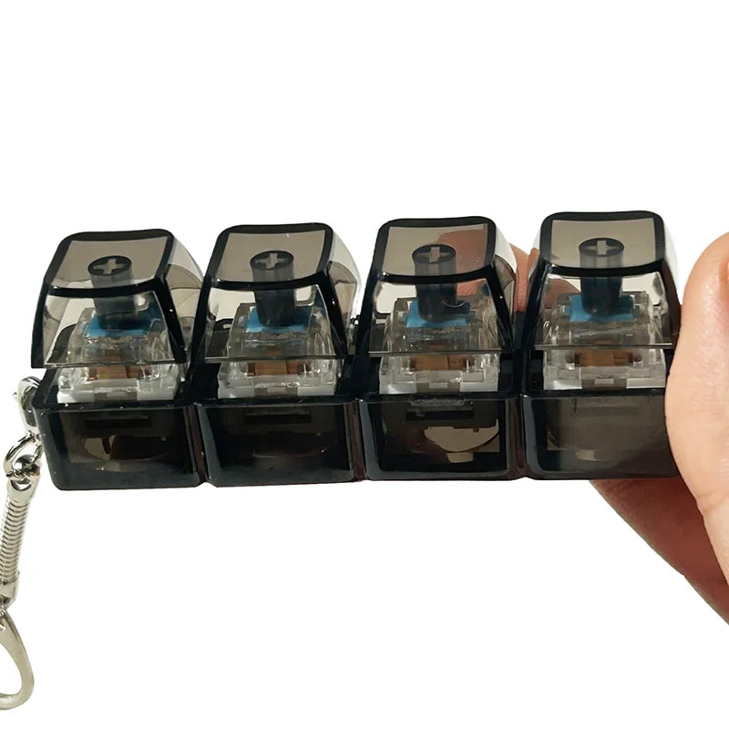 LED Fidget Keychain Fun