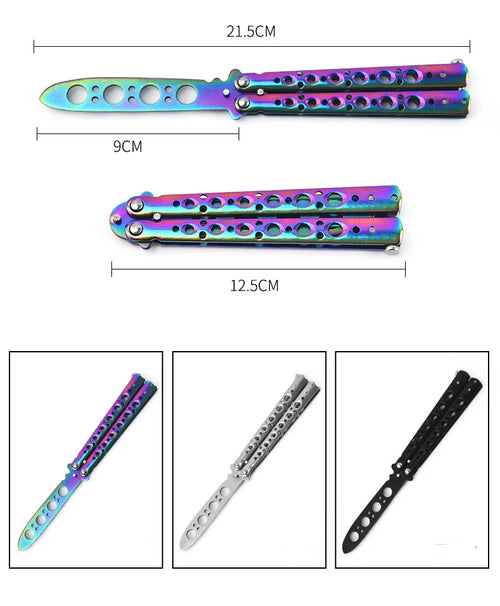 Foldable Butterfly Knife Trainer